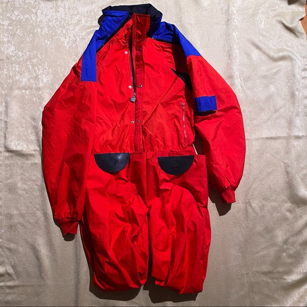 Vintage White Stag Ski Suit